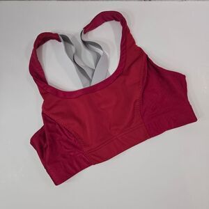 Fabletics pink sports bra